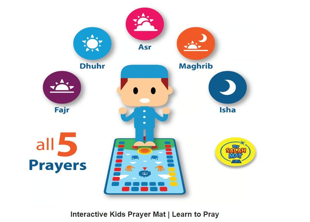 Interactive Islamic Prayer Mat سجادة تعليم الصلاة التفاعلية للأطفال