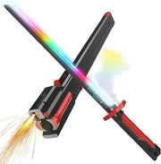 Light-Up Spark Toy Sword – سيف مضيء متعدد الألوان | LED Glow Cosplay & Party Toy