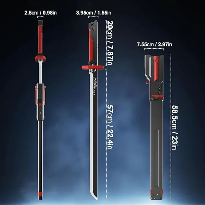 Light-Up Spark Toy Sword – سيف مضيء متعدد الألوان | LED Glow Cosplay & Party Toy