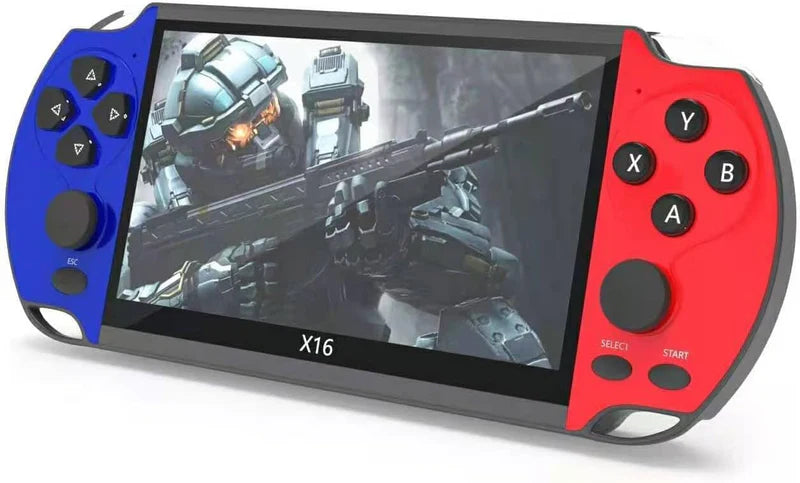 Retro Handheld Game Console 6.5” – ألعاب كلاسيكية في يدك | Portable Gaming System with 1000+ Games